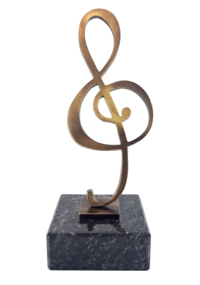 Statuetka Muzyczna Klucz Wiolinowy